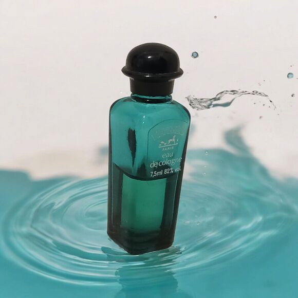 Hermes Other - Hermes Eau de Cologne 0.25oz MINI Travel Splash 82% Volume Bottle Unisex 1/2 Ful